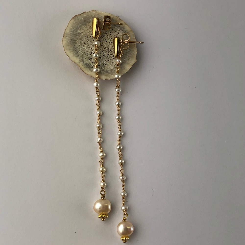 Pearl Drop earrings